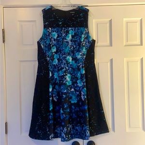 Ble Floral and Lace dress - size16